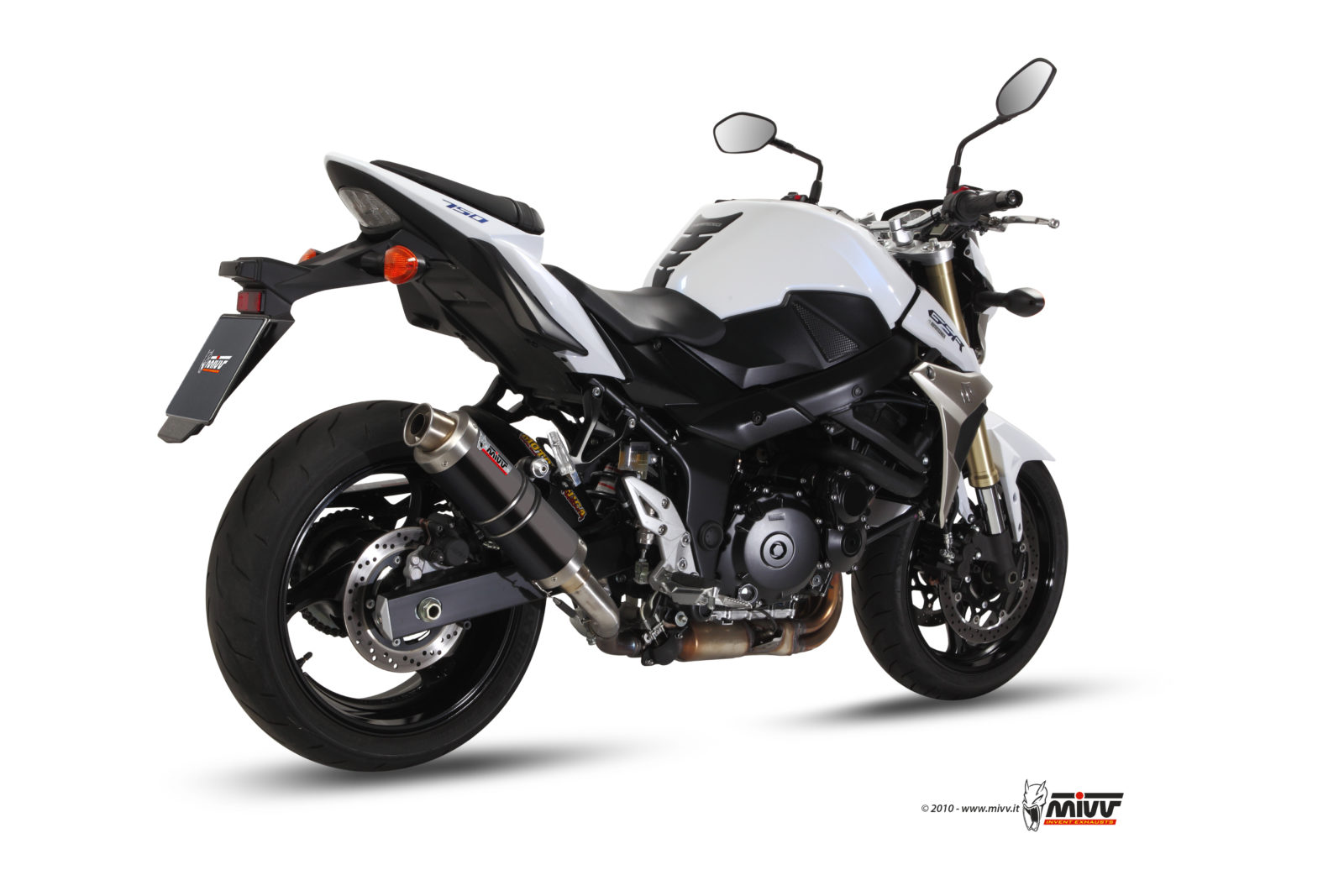 MIVV GP Slip On uitlaat Suzuki GSR750 (2011-2016) BI-1089674001 2