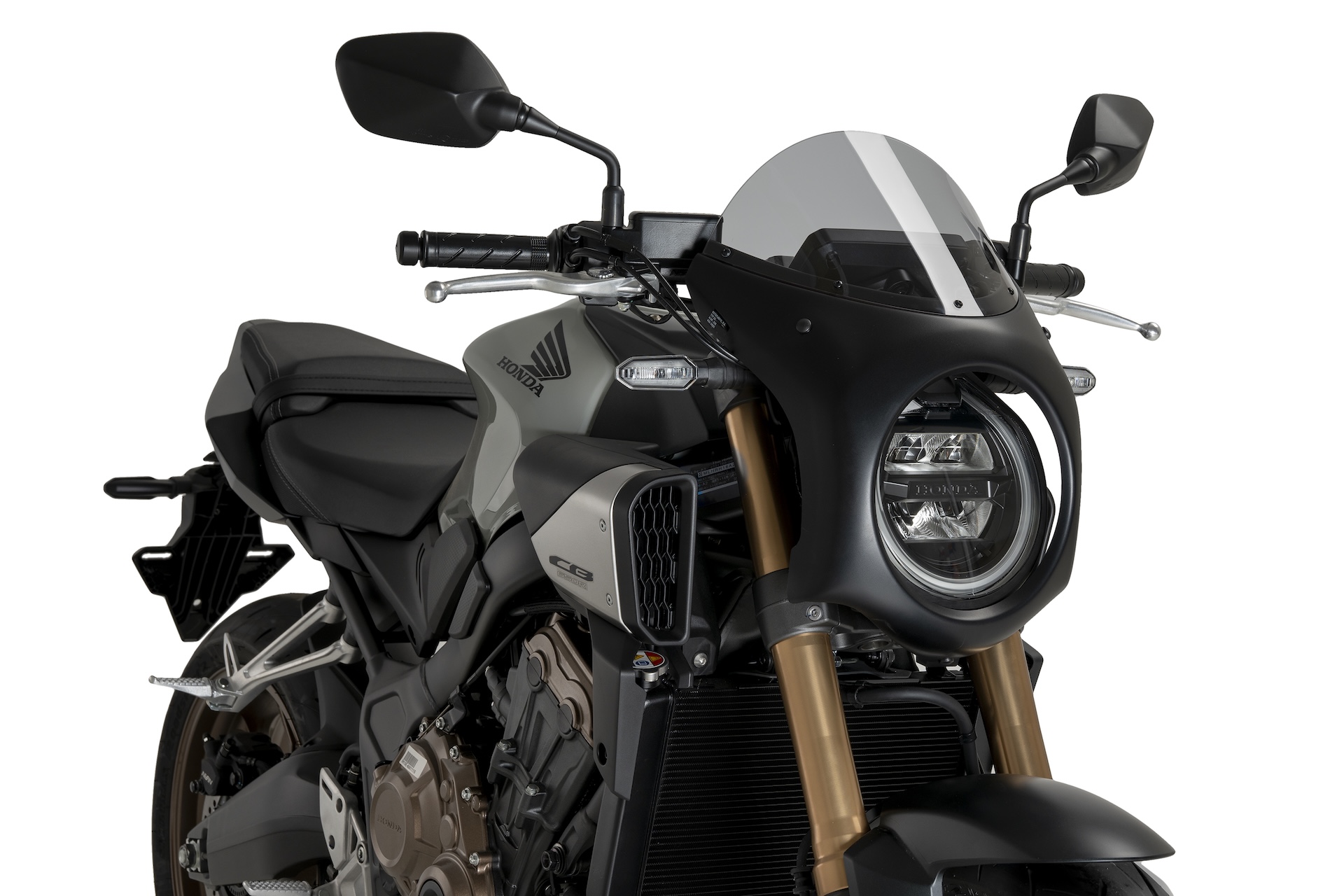 Puig windscherm met zwart kuipje Honda CB650R (2024-)
