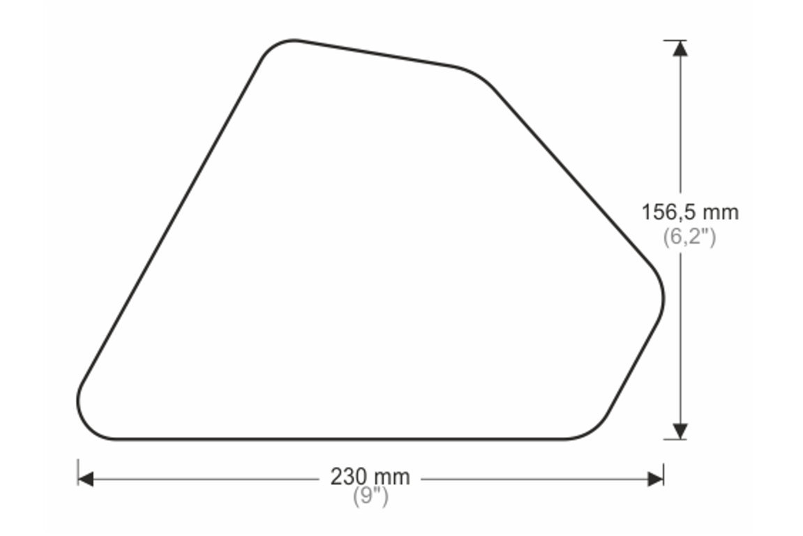 Puig tank Grip Pads KTM 690 Duke 2008-2011