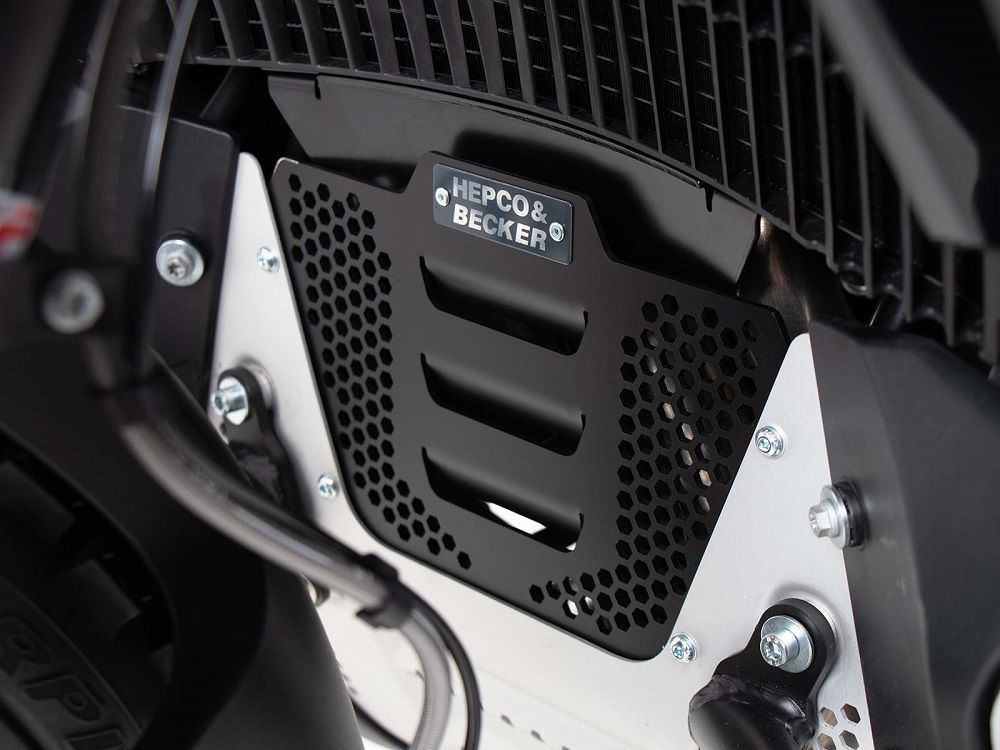 Hepco en Becker additionele plaat carterbescherming Husqvarna Norden 901