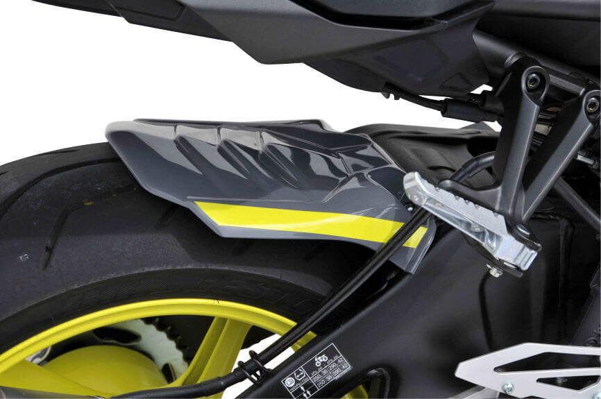 Ermax achterspatbord Yamaha MT10 2016-2021 Ongespoten E730200132 1