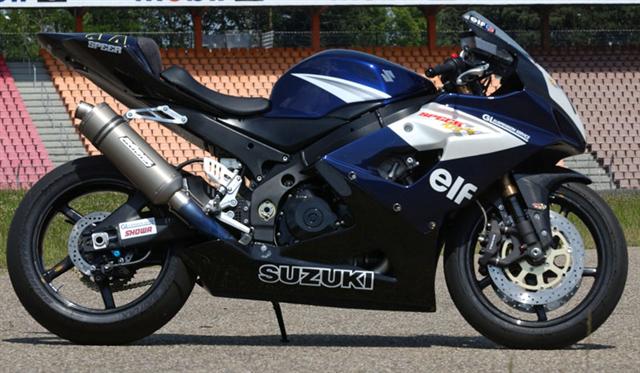 Bodis uitlaat systeem Suzuki GSXR600 2001-2003