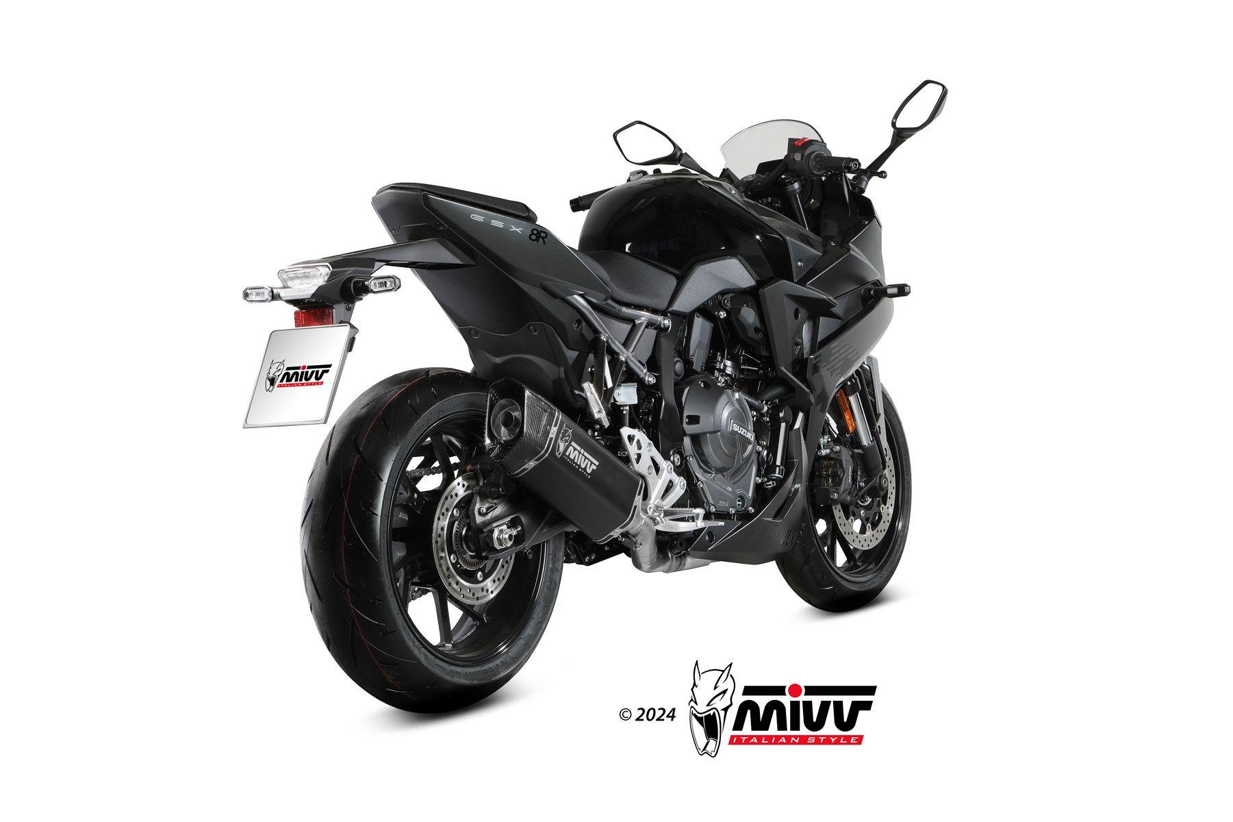 MIVV SR-1 compleet uitlaatsysteem Suzuki GSX-8R / 8S (2023-2024) BI-1124554 4