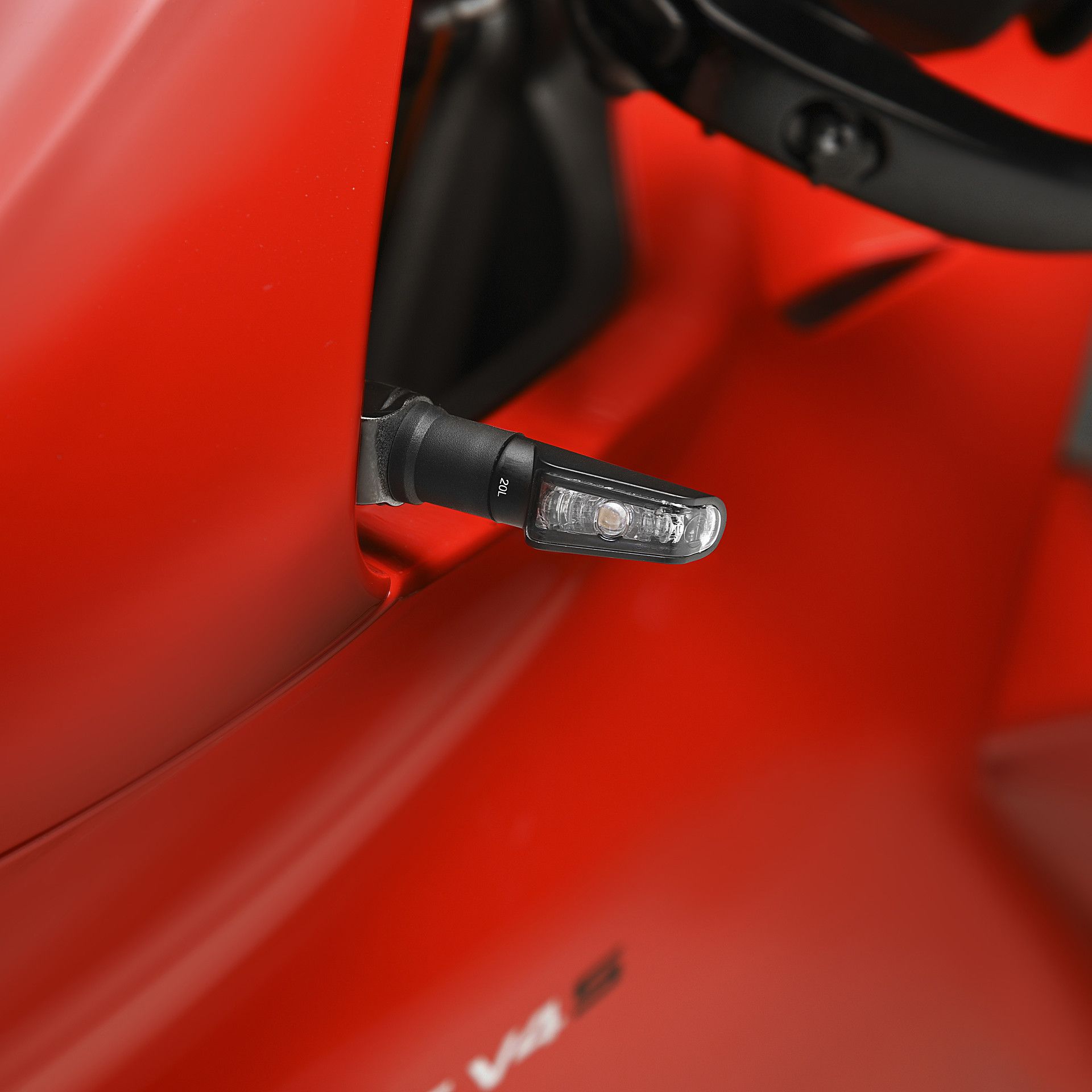 Rizoma knipperlicht adapter voor Leggera  Panigale V4 / V2