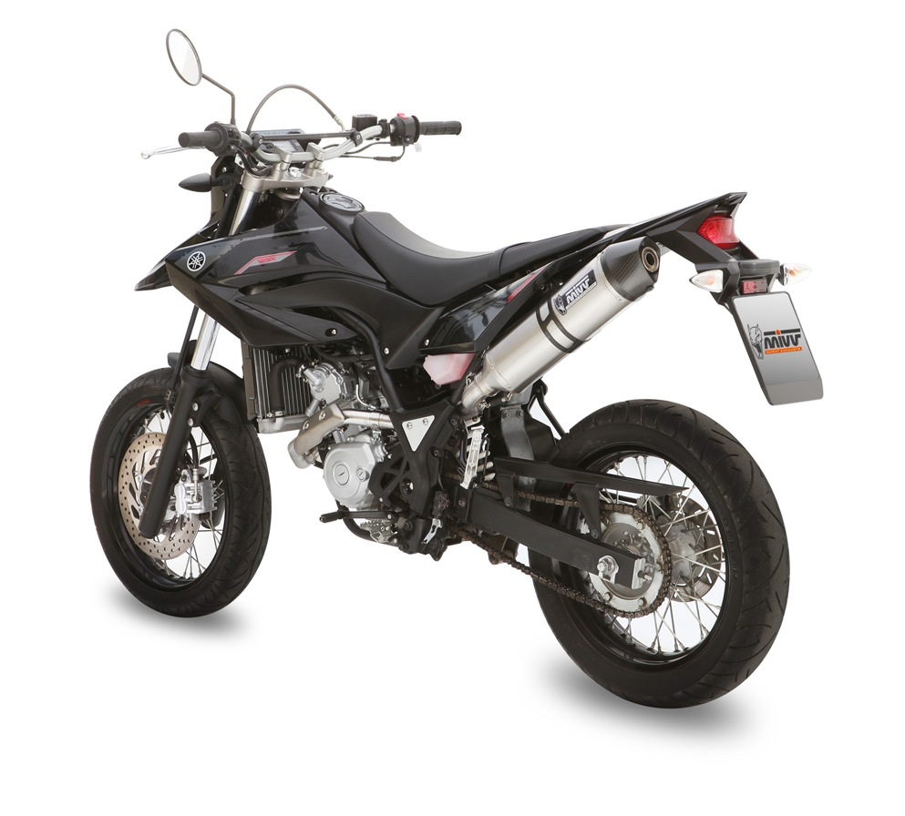 MIVV Stronger Slip On uitlaat Yamaha WR125 R / X (2008-2015) BI-1089487001 1