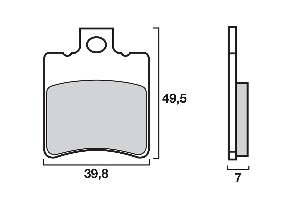 Brembo remblokken