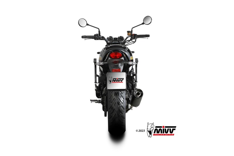 MIVV HR-1 Slip On uitlaat Kawasaki Z900 RS / Cafe / SE (2018-2024) BI-1125795002 3