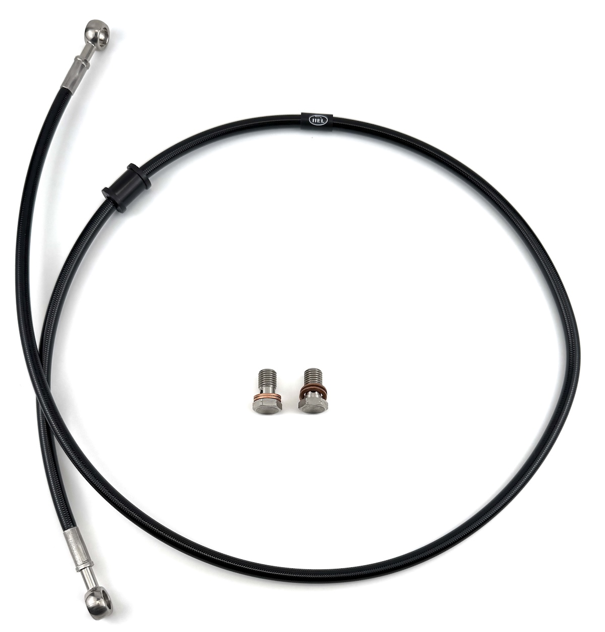 HEL remleiding Kawasaki EN 450 / Z450 LTD 1985-1990 voorzijde