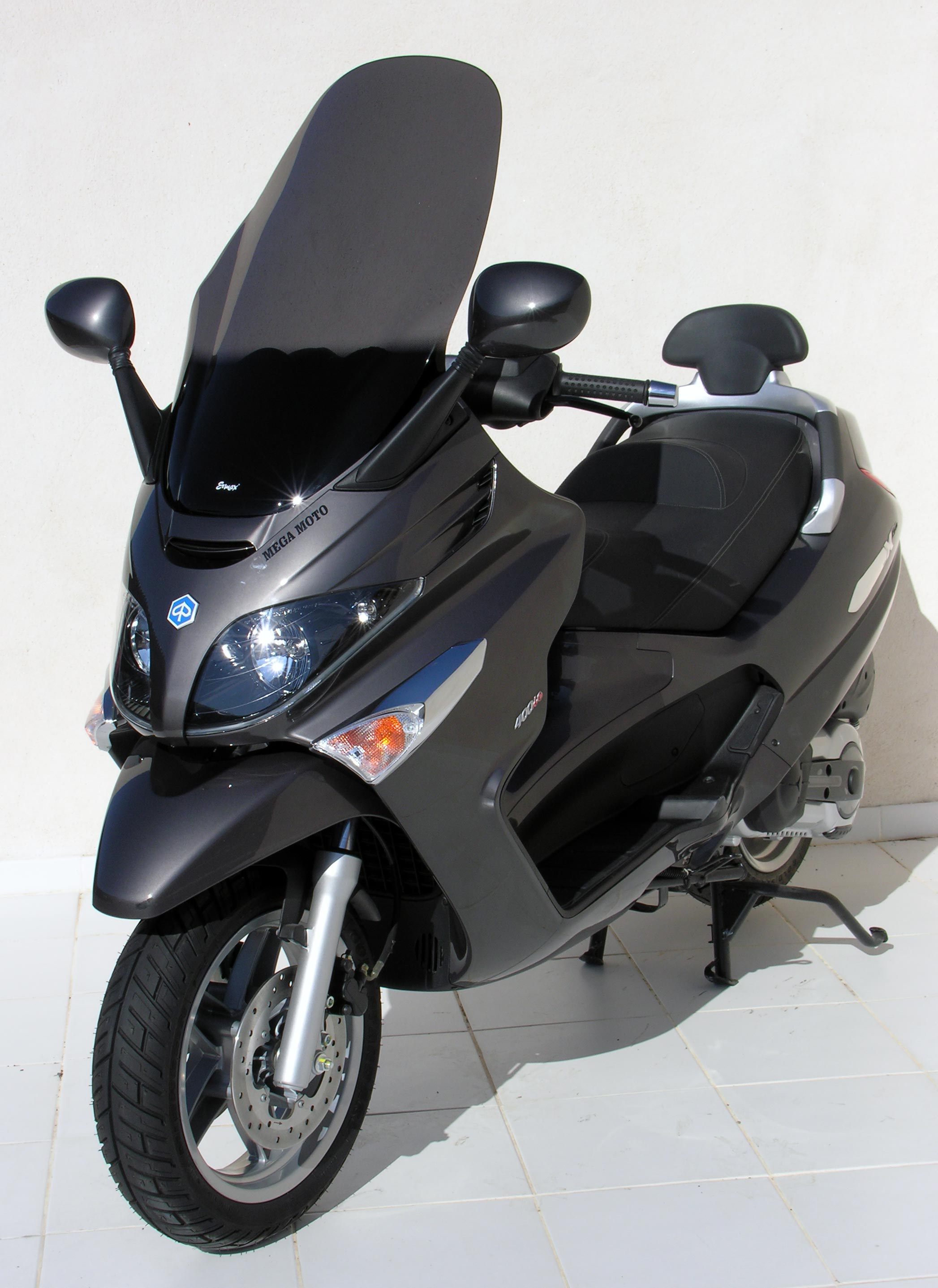 Ermax verhoogd windscherm Piaggio X8 400 (2006-2014) E015301002