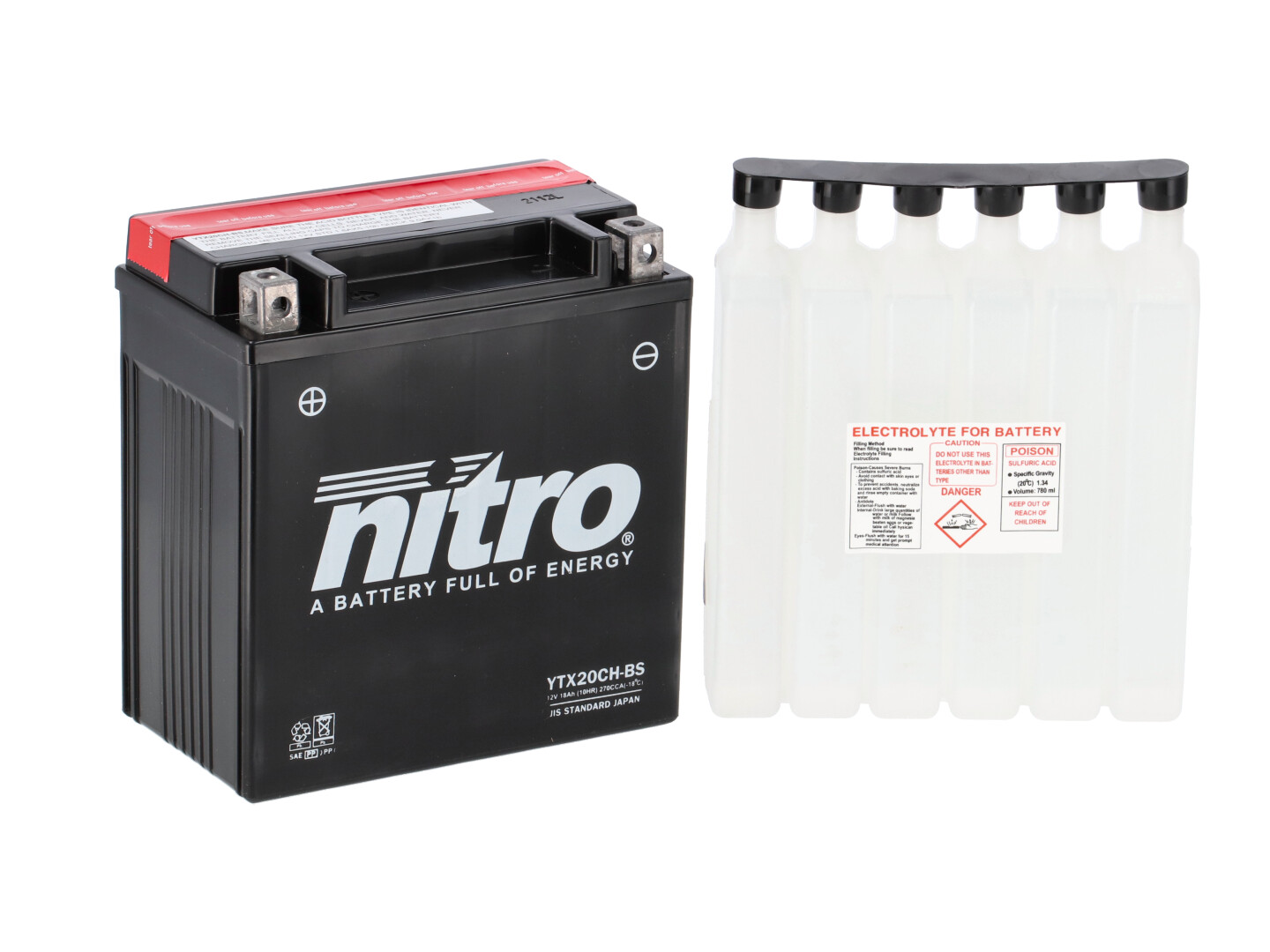 Nitro accu NTX20CH-BS