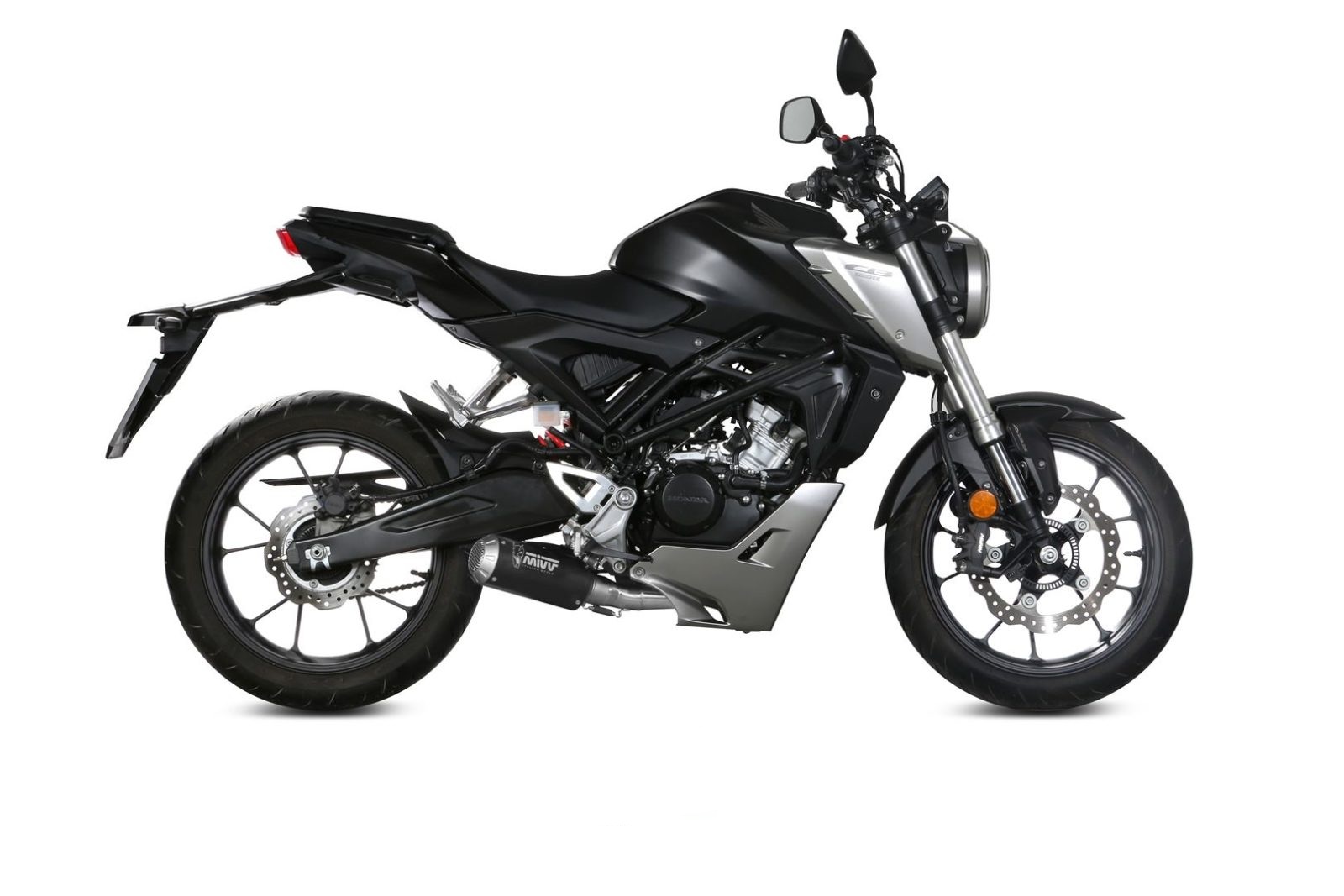 MIVV MK3 compleet uitlaatsysteem Honda CB125R (2018-2020) BI-1101614