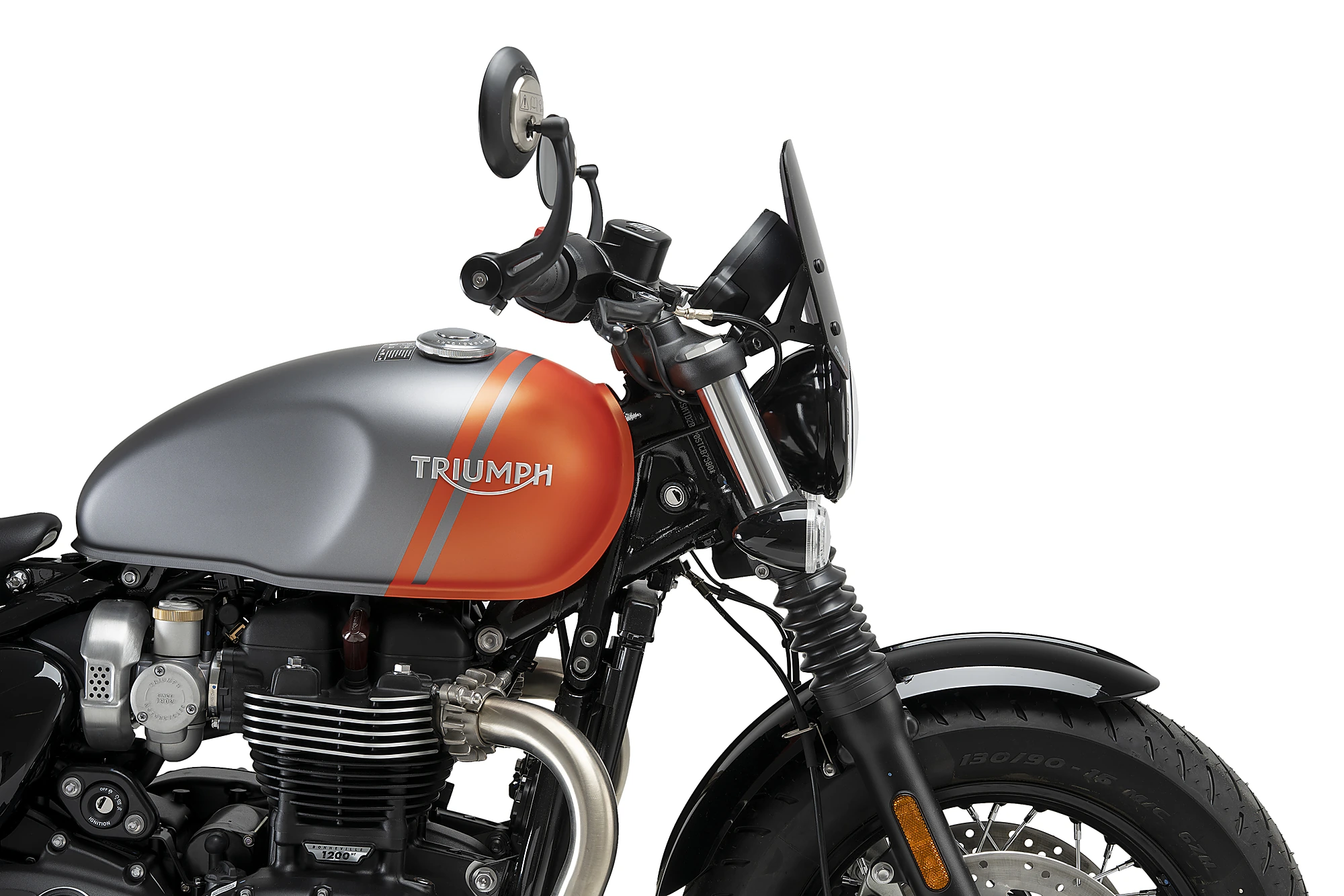 Puig New Generation Sport windscherm Triumph Bonneville Bobber (2021-) PU21925F 3