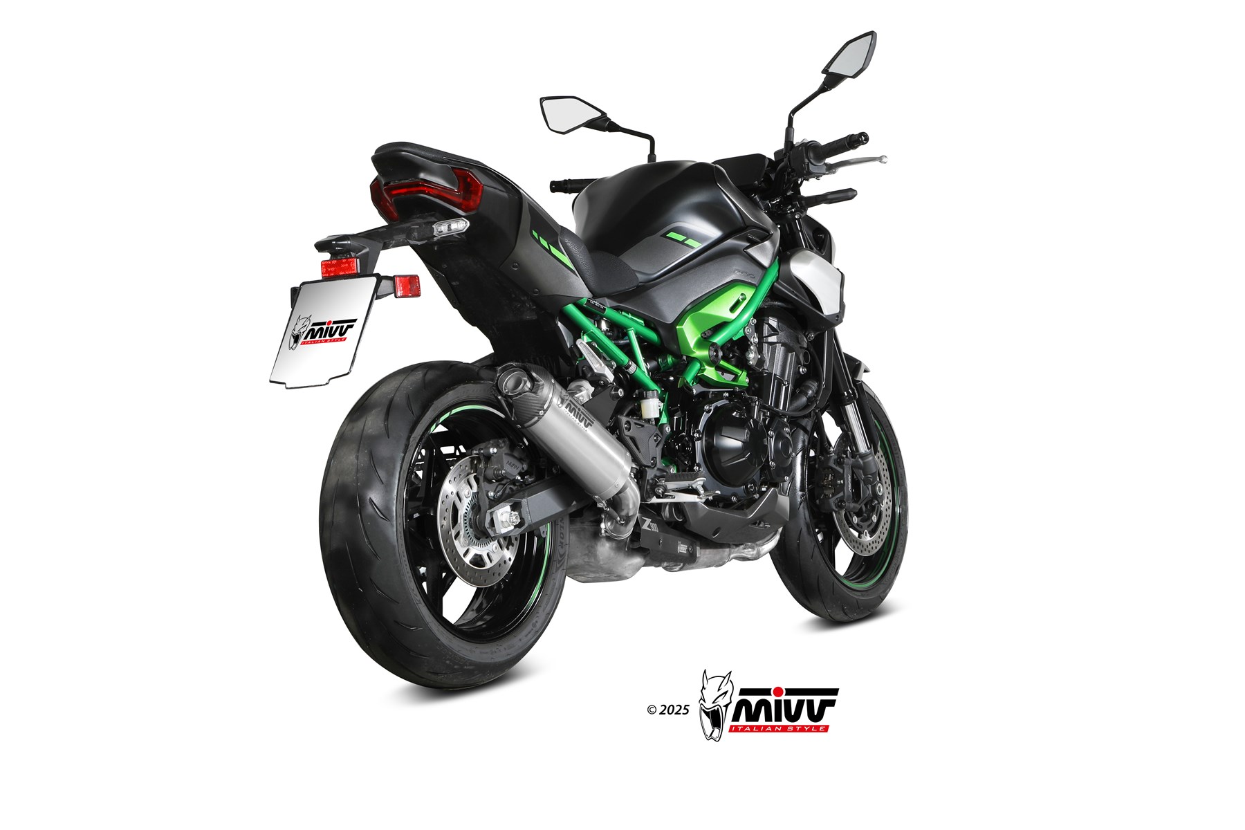 MIVV AK-1 Slip On uitlaat Kawasaki Z900 / SE (2025-) BI-1150002001 3