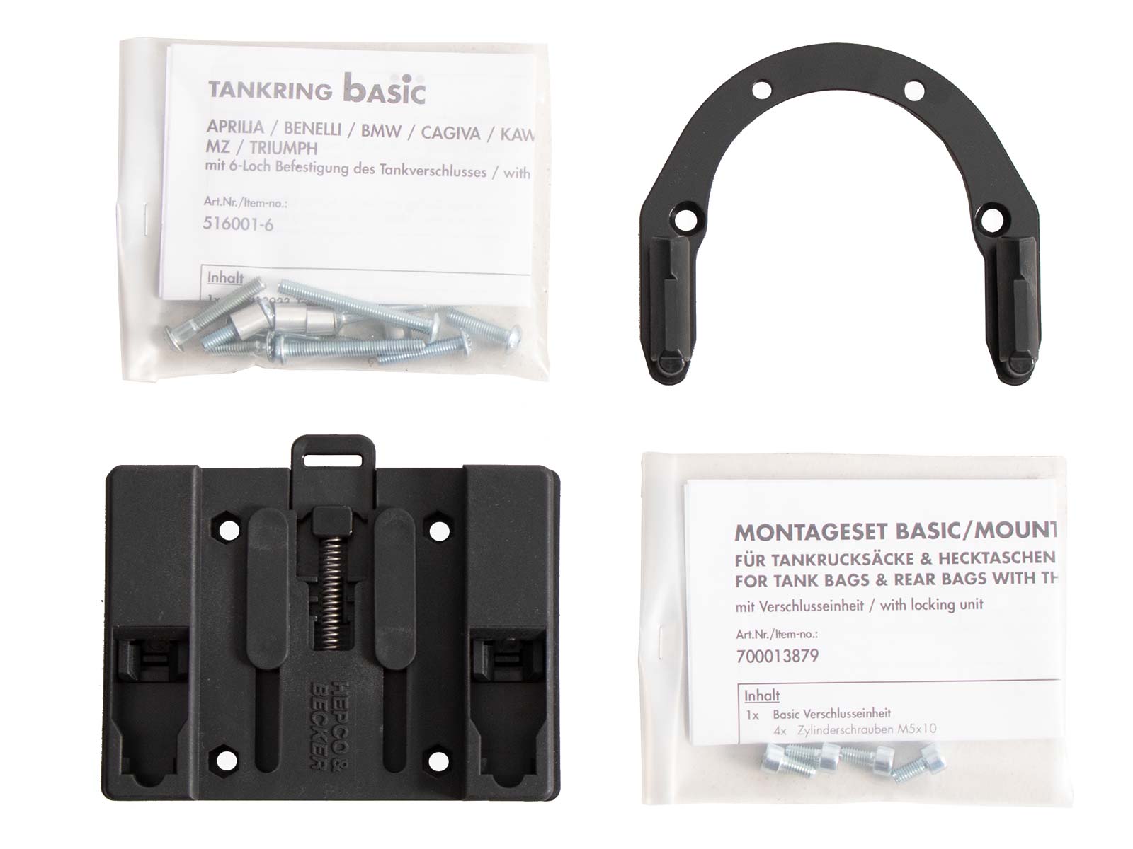 Hepco en Becker bevestiging Tanktas BMW F450 GS (2026-) HE51665530001 1