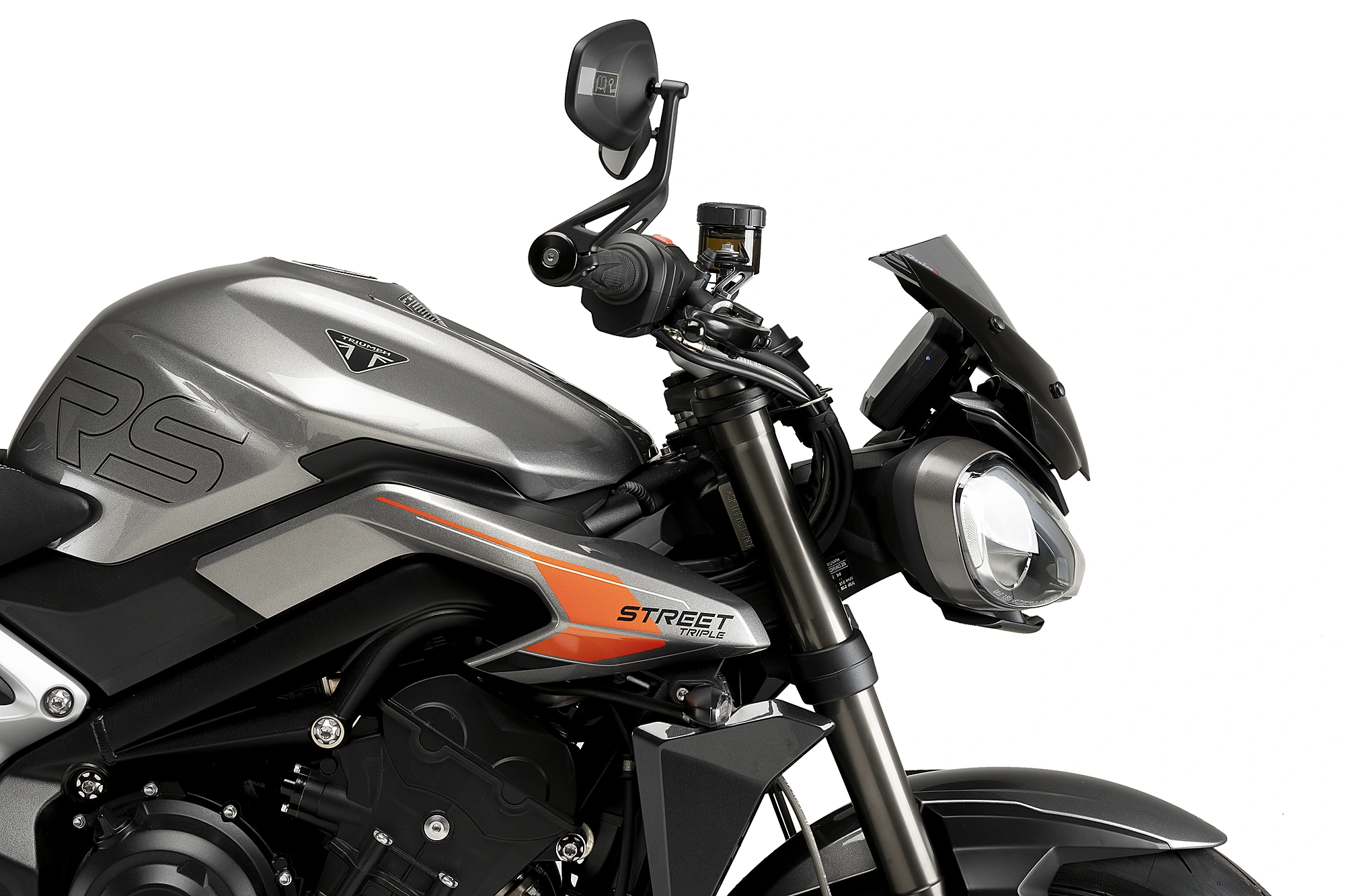 Puig New Generation Sport windscherm Triumph Street Triple R / RS (2023-) PU22234H 3