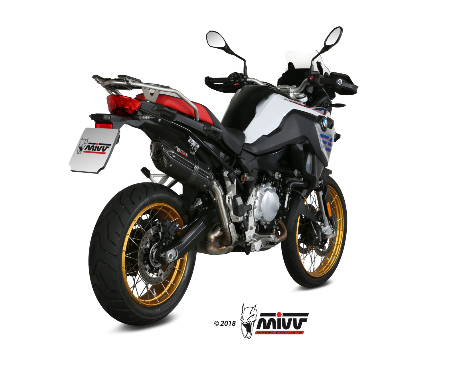 MIVV Suono Slip On uitlaat BMW 750 / 850 GS / Adventure (2018-2024) BI-1089273001 4