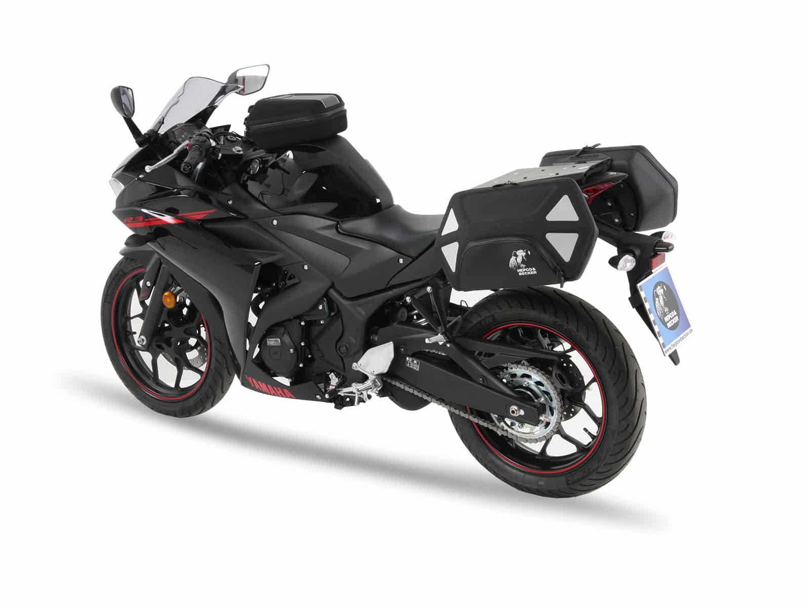 Hepco en Becker C-Bow bagagerek Yamaha YZF / R3 (2015-2024) HE63045440001 1