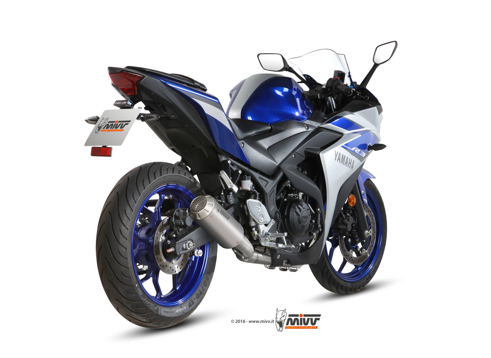 MIVV MK3 compleet uitlaatsysteem Yamaha MT03 / YZF / R3 (2015-2024) BI-1101552 3