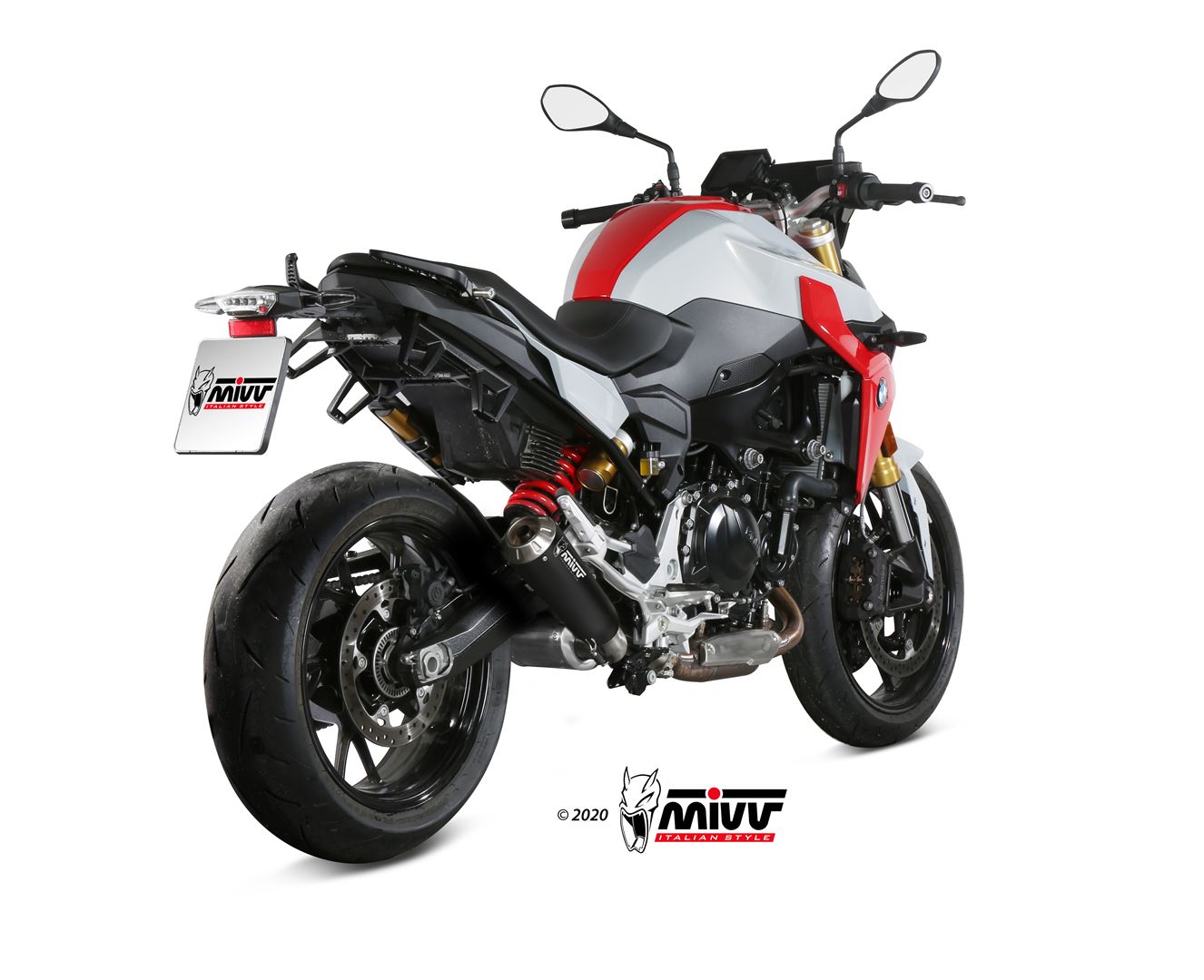 MIVV X-M1 Slip On uitlaat BMW F900 R (2020-) BI-1101521 2