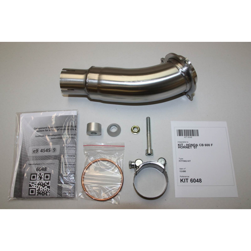 Ixil Hexoval Xtrem Evolution uitlaat Honda CB600 Hornet / CBR600F (2007-2014) BI-1111288 1