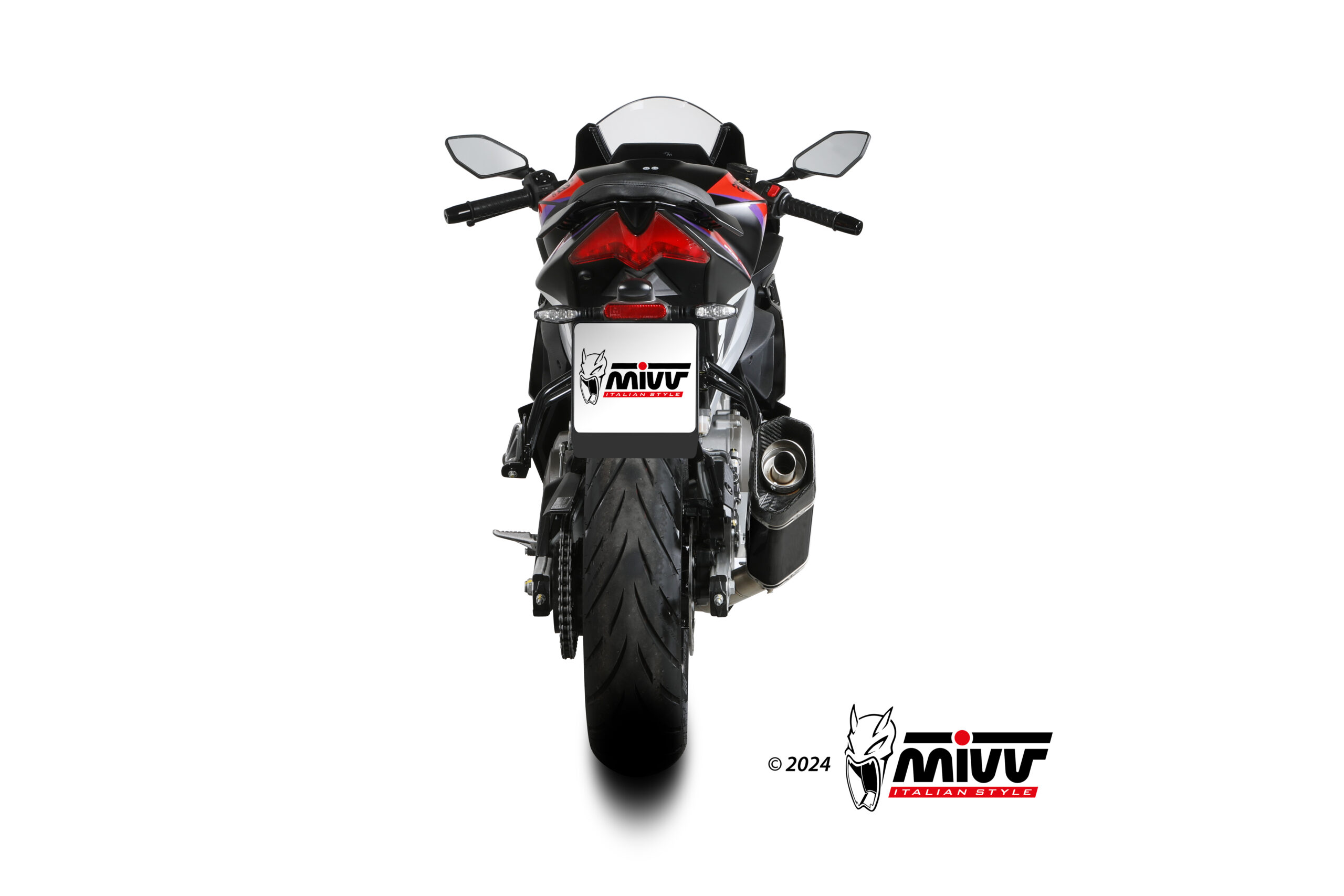 MIVV SR-1 compleet uitlaatsysteem Aprilia RS457 (2024-) BI-1147850001 3