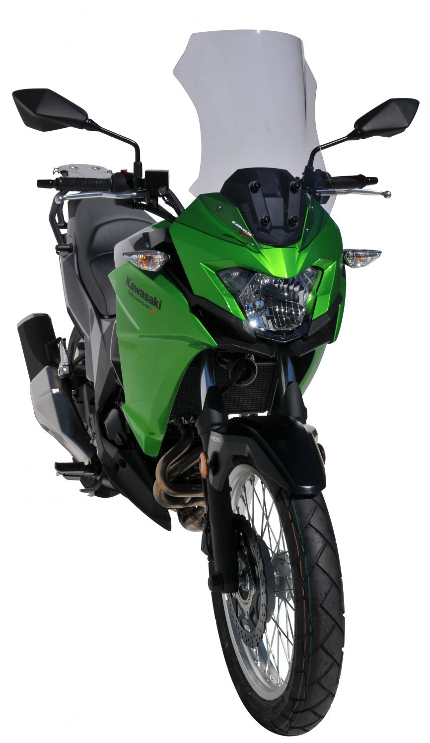 Ermax windscherm Kawasaki Versys X 300 vanaf 2017 verhoogd