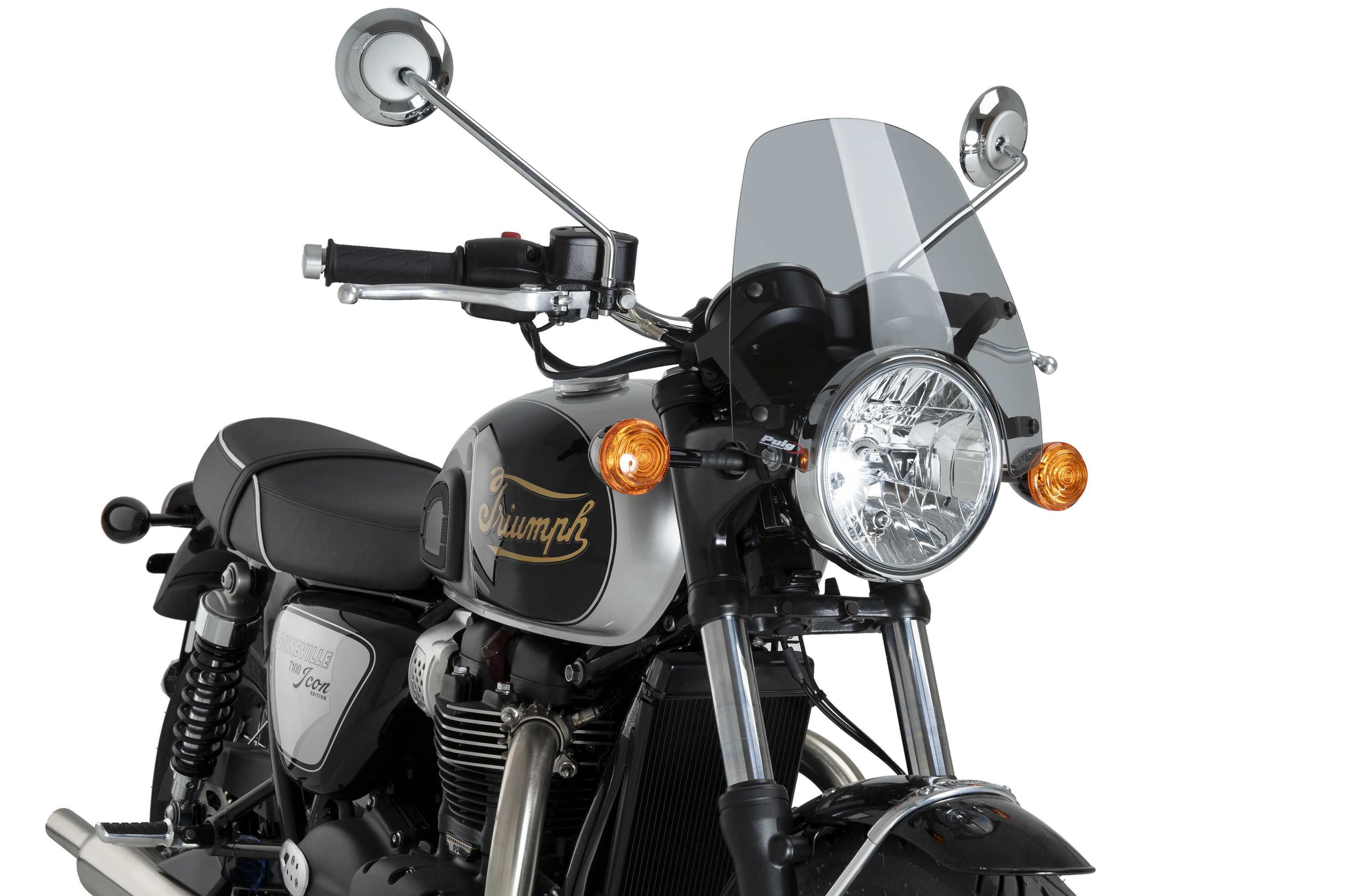 Puig New Generation Sport windscherm Triumph Bonneville T100 / T120 PU22453H