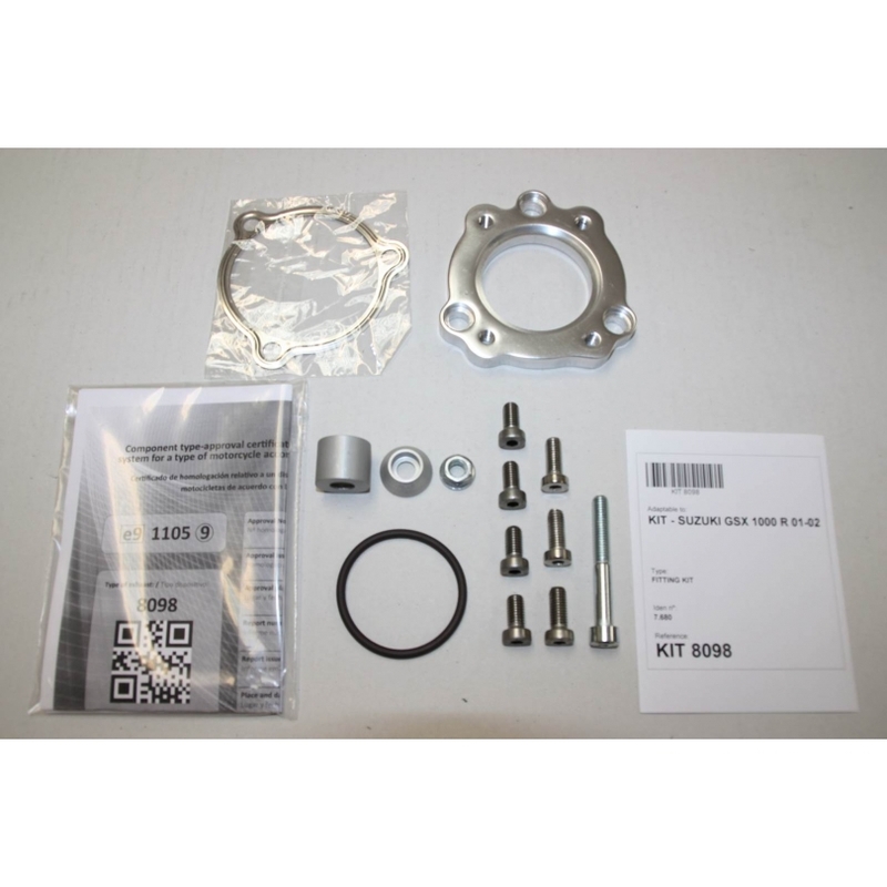 Ixil Hexoval Xtrem Evolution uitlaat Suzuki GSX-R1000 (2001-2004) BI-1111315 1