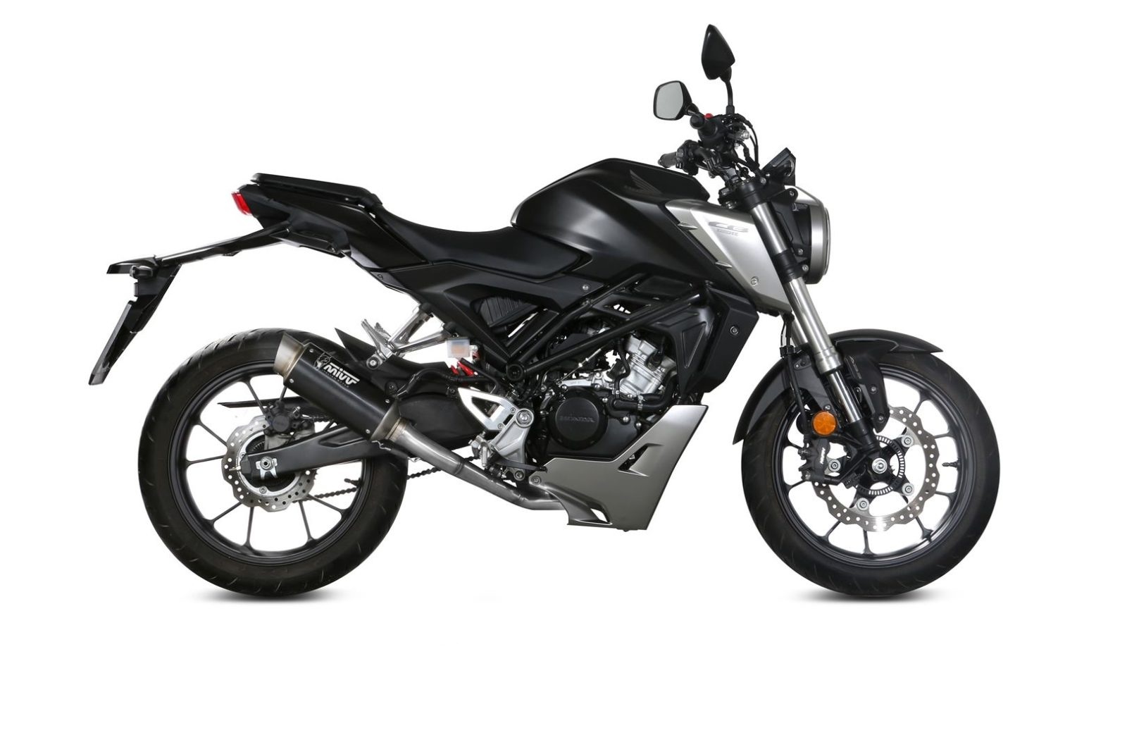 MIVV GP Pro compleet uitlaatsysteem Honda CB125R (2018-2020) BI-1101555
