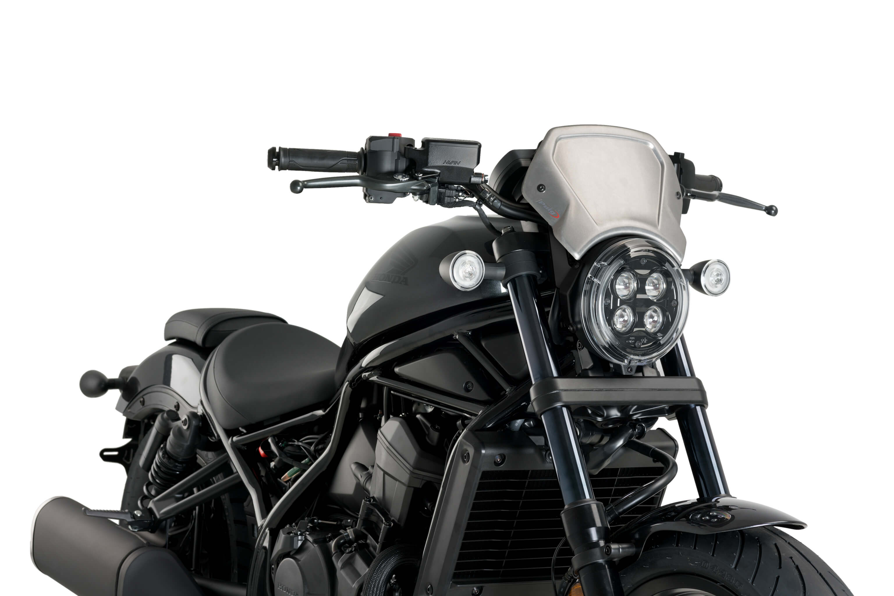 Puig Aluminum windscherm Honda CMX 1100 Rebel (2021-)