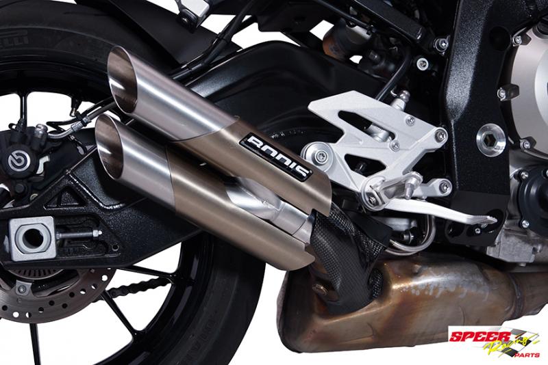 Bodis uitlaat BMW S1000RR 2009-2014 Duobolico Titanium