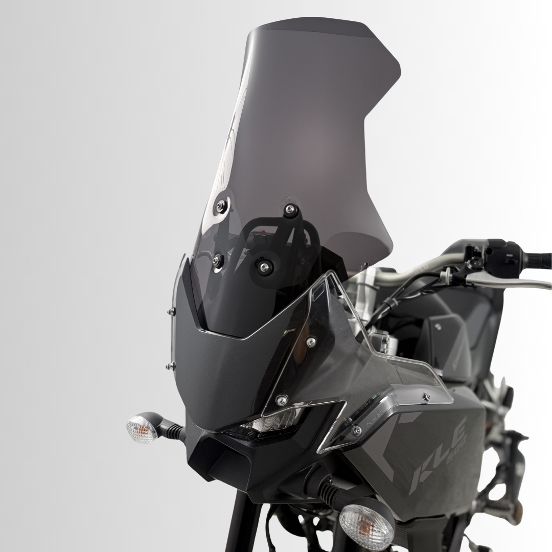 Ermax verhoogd windscherm Kawasaki KLE500 / SE (2026-) E0103S89-03