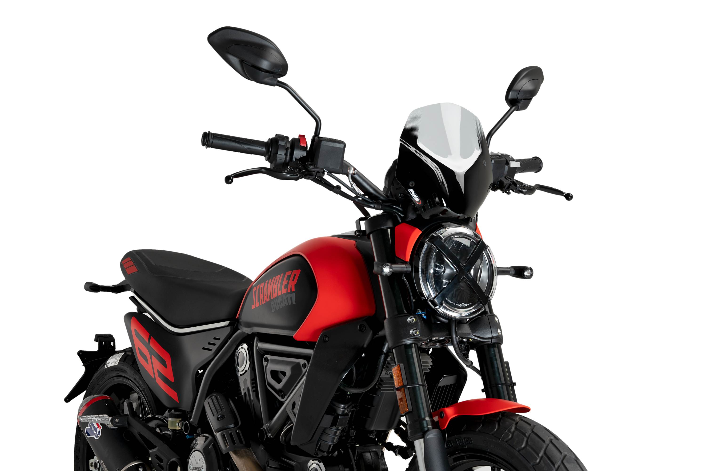 Puig New Generation Sport windscherm Ducati Scrambler (2023-)