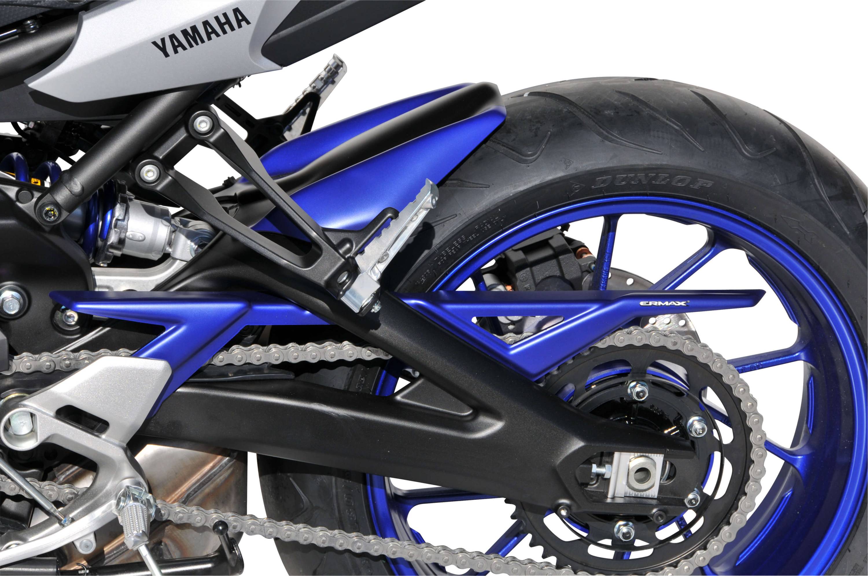 Ermax achterspatbord Yamaha MT09 Tracer 2015-2017 Ongespoten E730200125