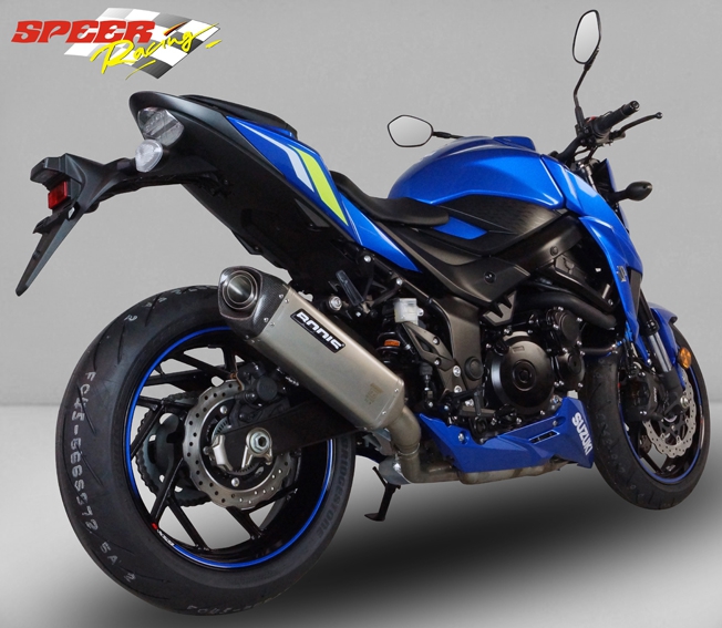 Bodis uitlaat Suzuki GSX-S750 V4-M-CA Titanium