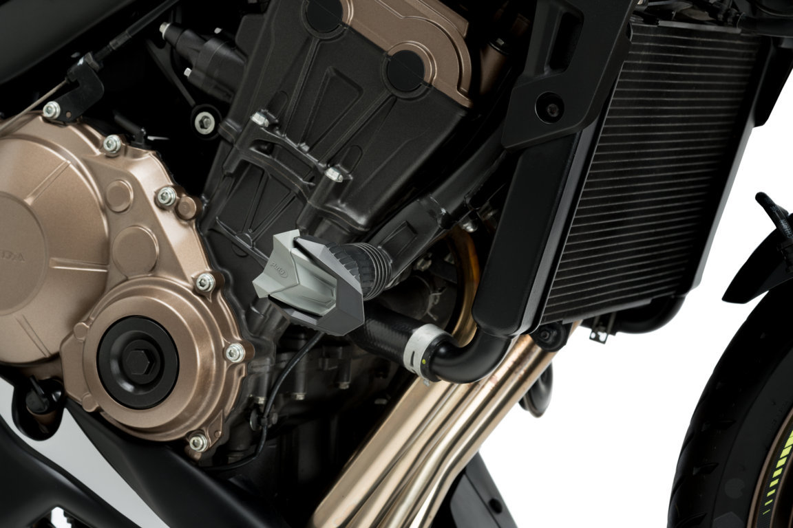 Puig R19 valdoppen Honda CB650F / CB650R (2017-) Puig R19 valdoppen Honda CB650F / CB650R (2017-)