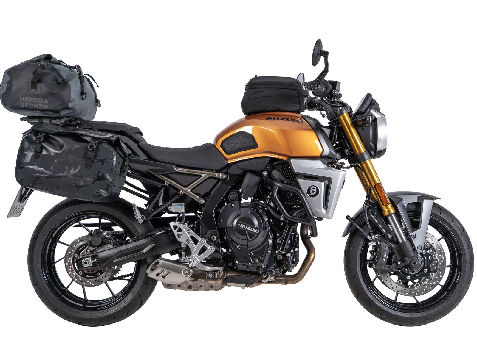 Hepco en Becker verbreder bagagedrager Suzuki GSX-8T (2026-) HE80035550001 1