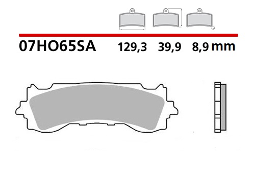 Brembo remblokken