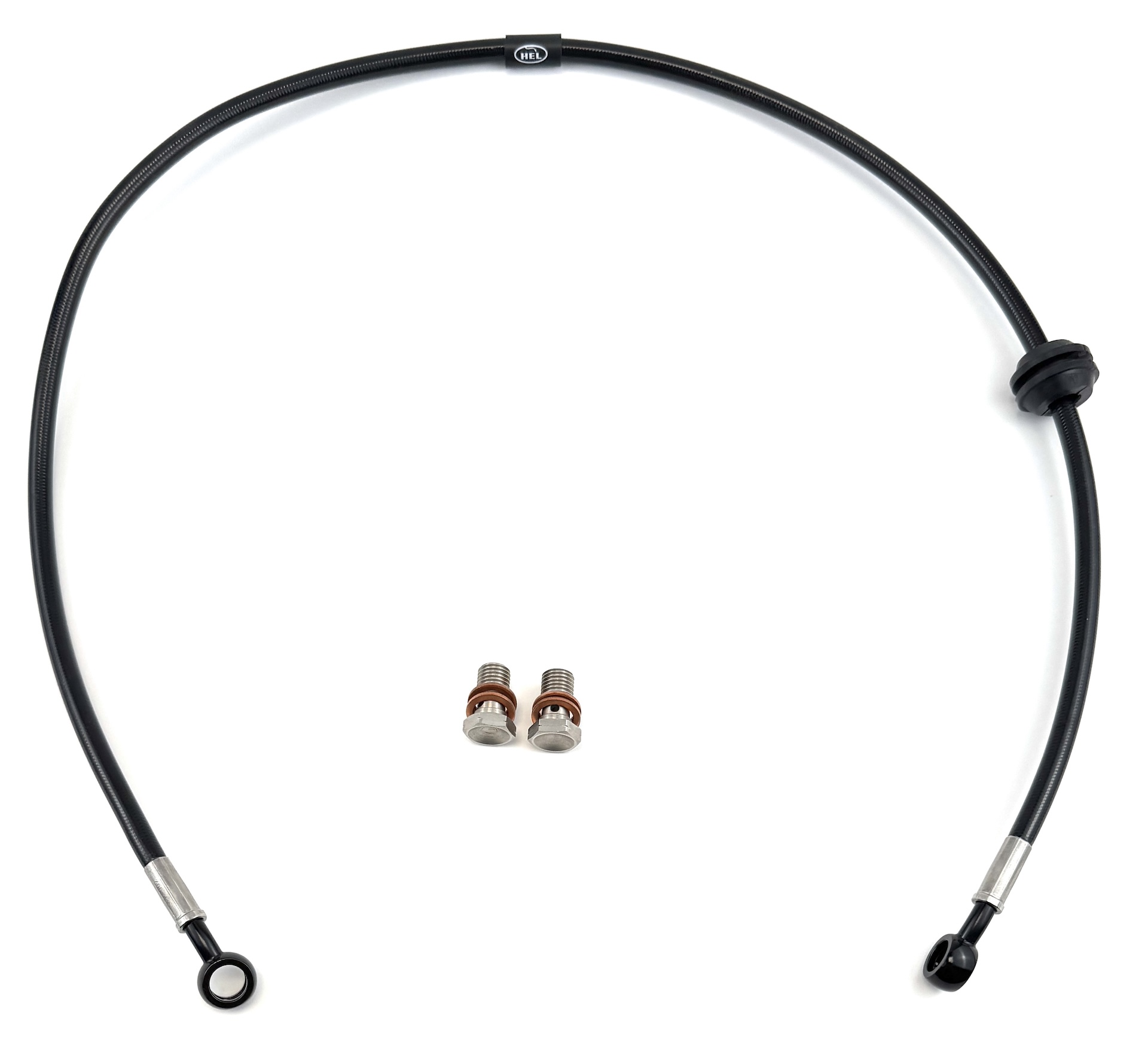 HEL remleiding Kawasaki W800 2011-2016 voorzijde
