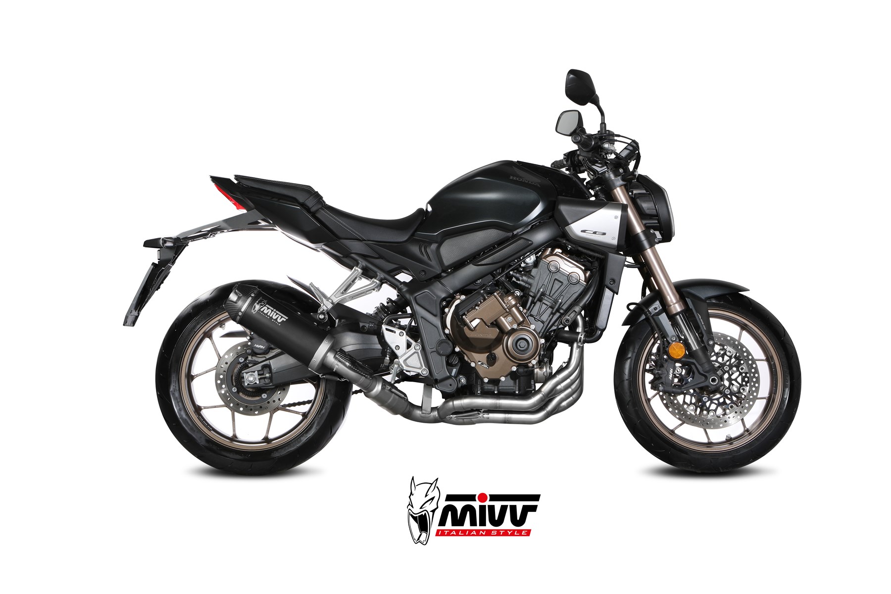 MIVV AK-1 compleet uitlaatsysteem Honda CB650R (2024-) BI-1149283002 1