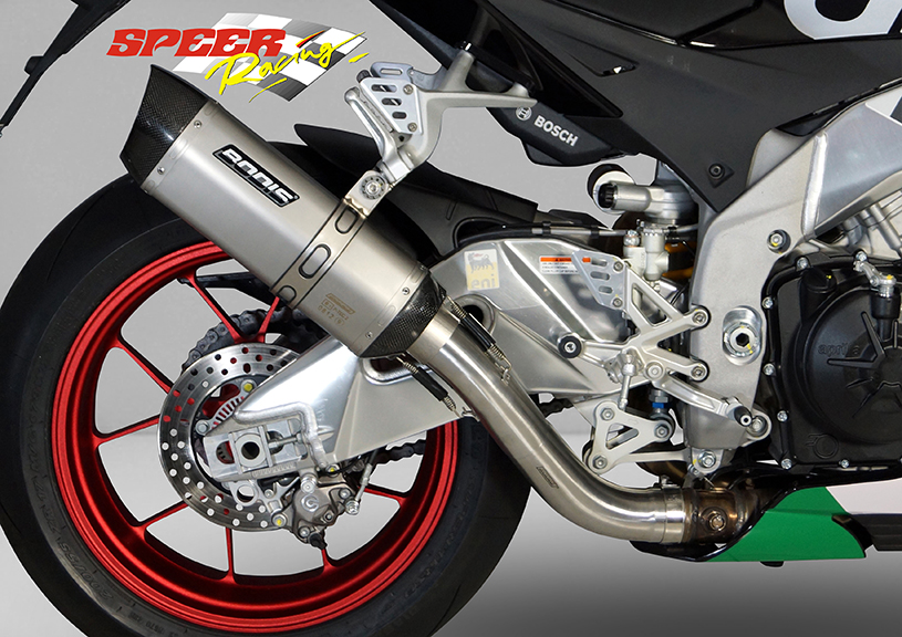 Bodis uitlaat Aprilia RSV4 / RR / RF 2015-2016 P-TEC II Titanium