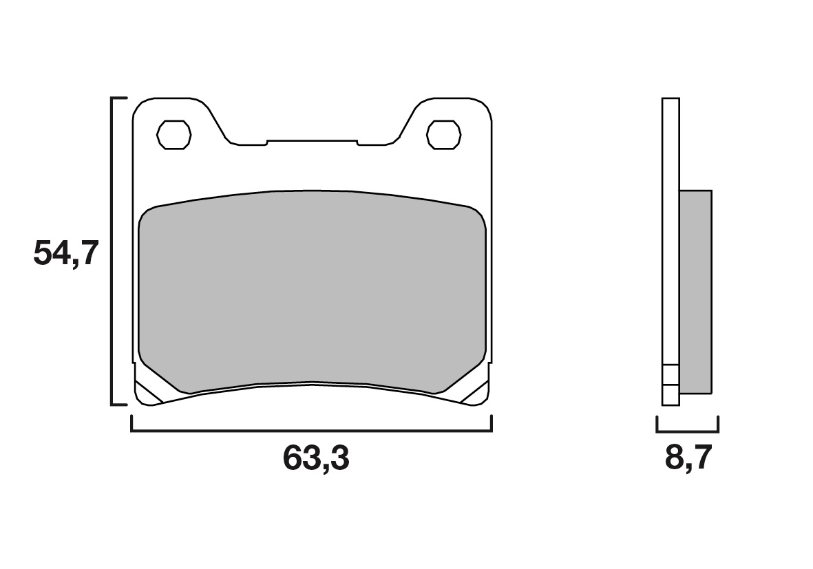 Brembo remblokken