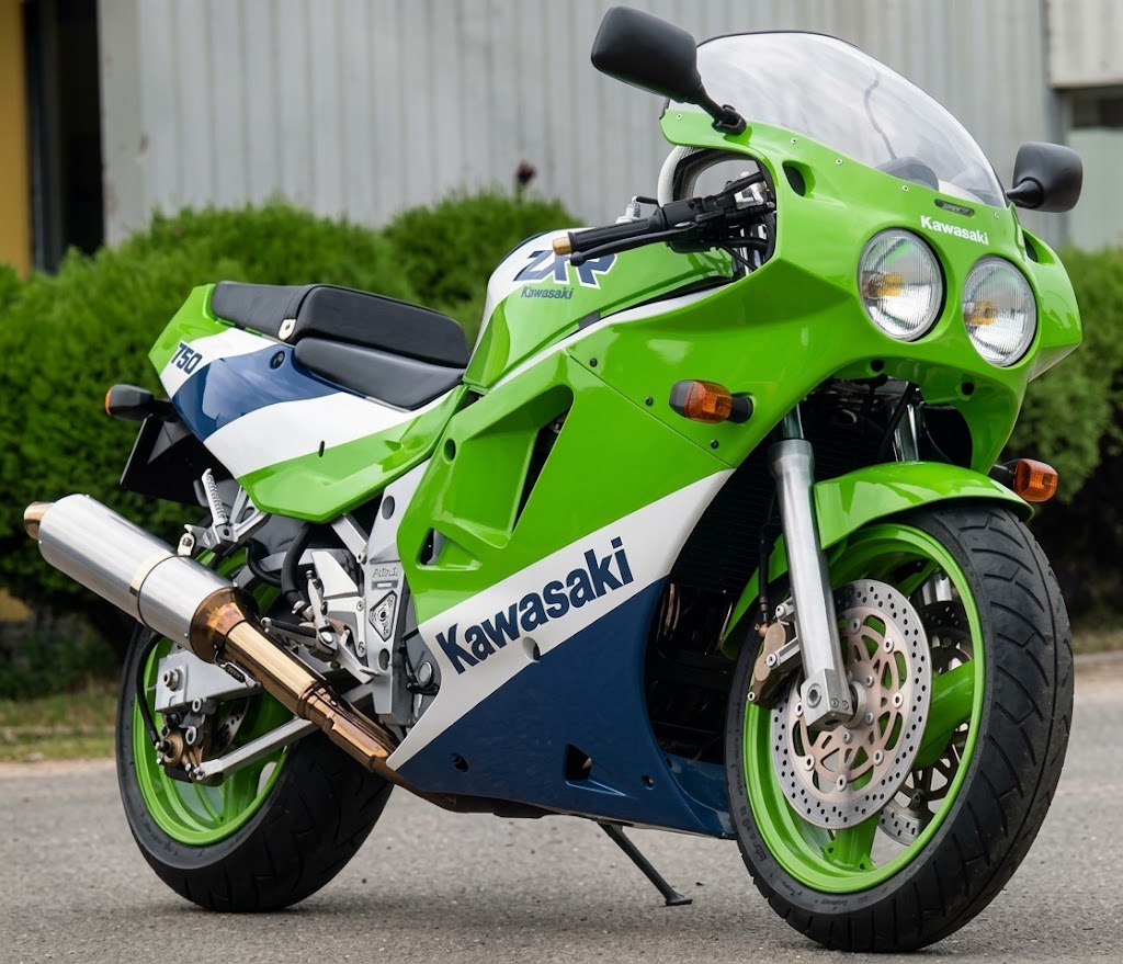 Ermax origineel windscherm Kawasaki ZXR750 (1989-1990) E020301007
