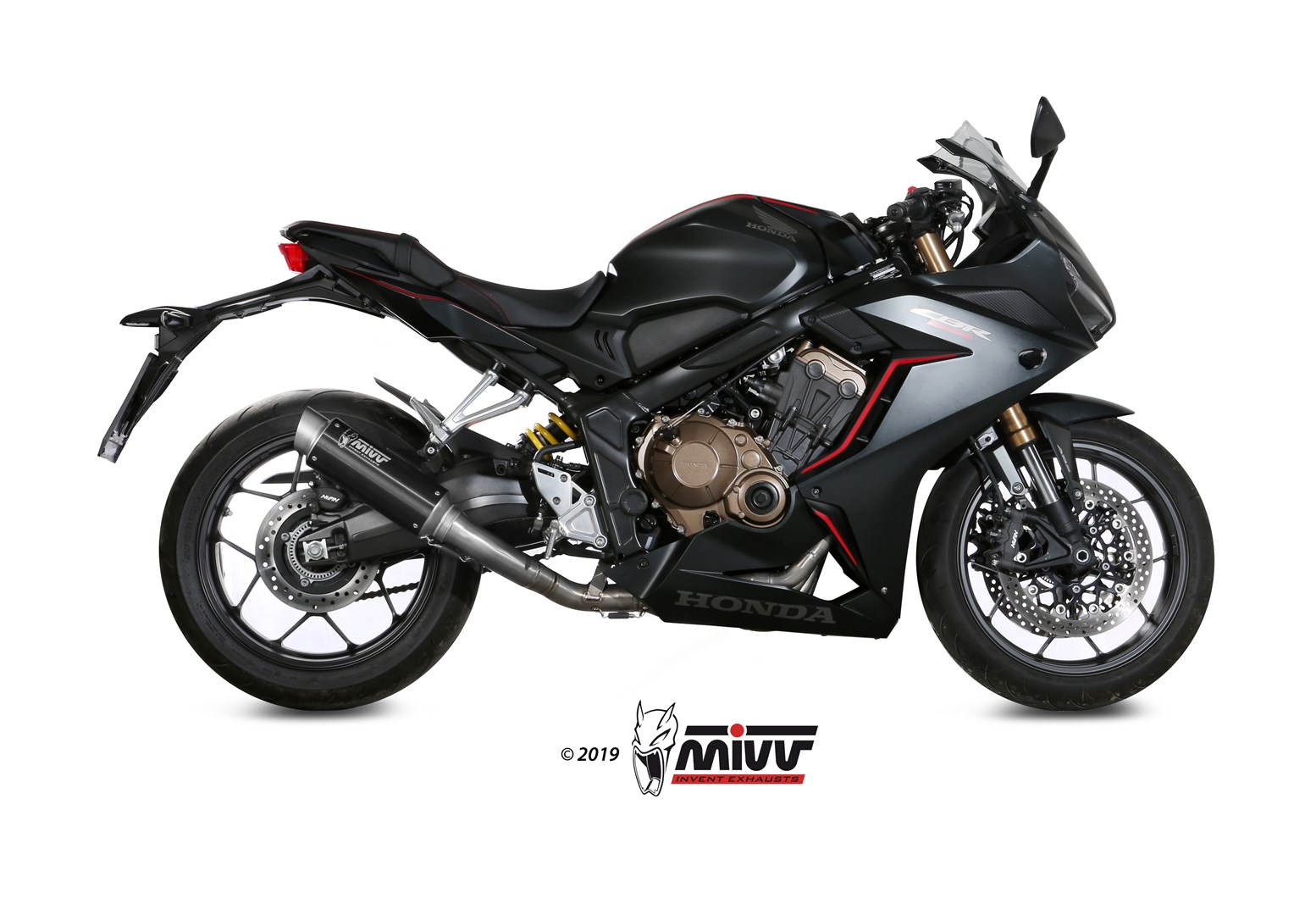 MIVV GP Pro compleet uitlaatsysteem Honda CB650R / CBR650R (2019-2023) BI-1088215002 1