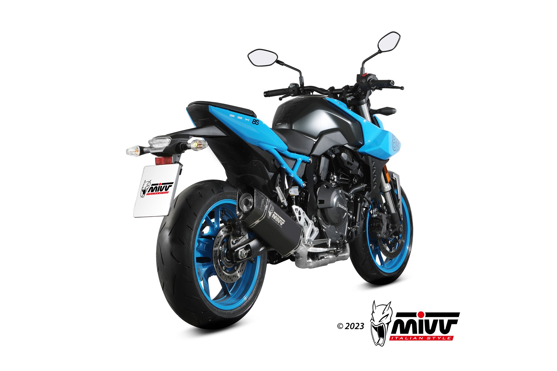 MIVV SR-1 compleet uitlaatsysteem Suzuki GSX-8R / 8S (2023-2024) BI-1124554 3