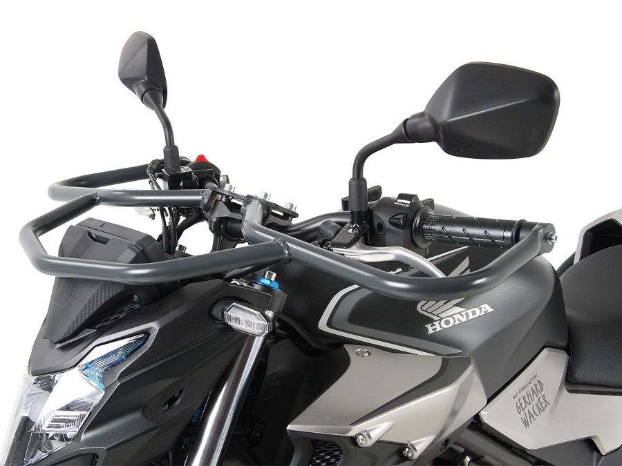 rijschool Hepco en Becker valbeugel Honda CB500F 2019-2021 voorzijde