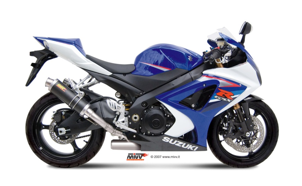 MIVV GP 2 Slip On uitlaat Suzuki GSX-R1000 (2007-2008) BI-1089411001 2