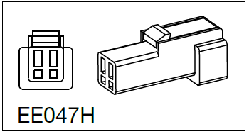 Rizoma knipperlicht adapter kabels EE047H