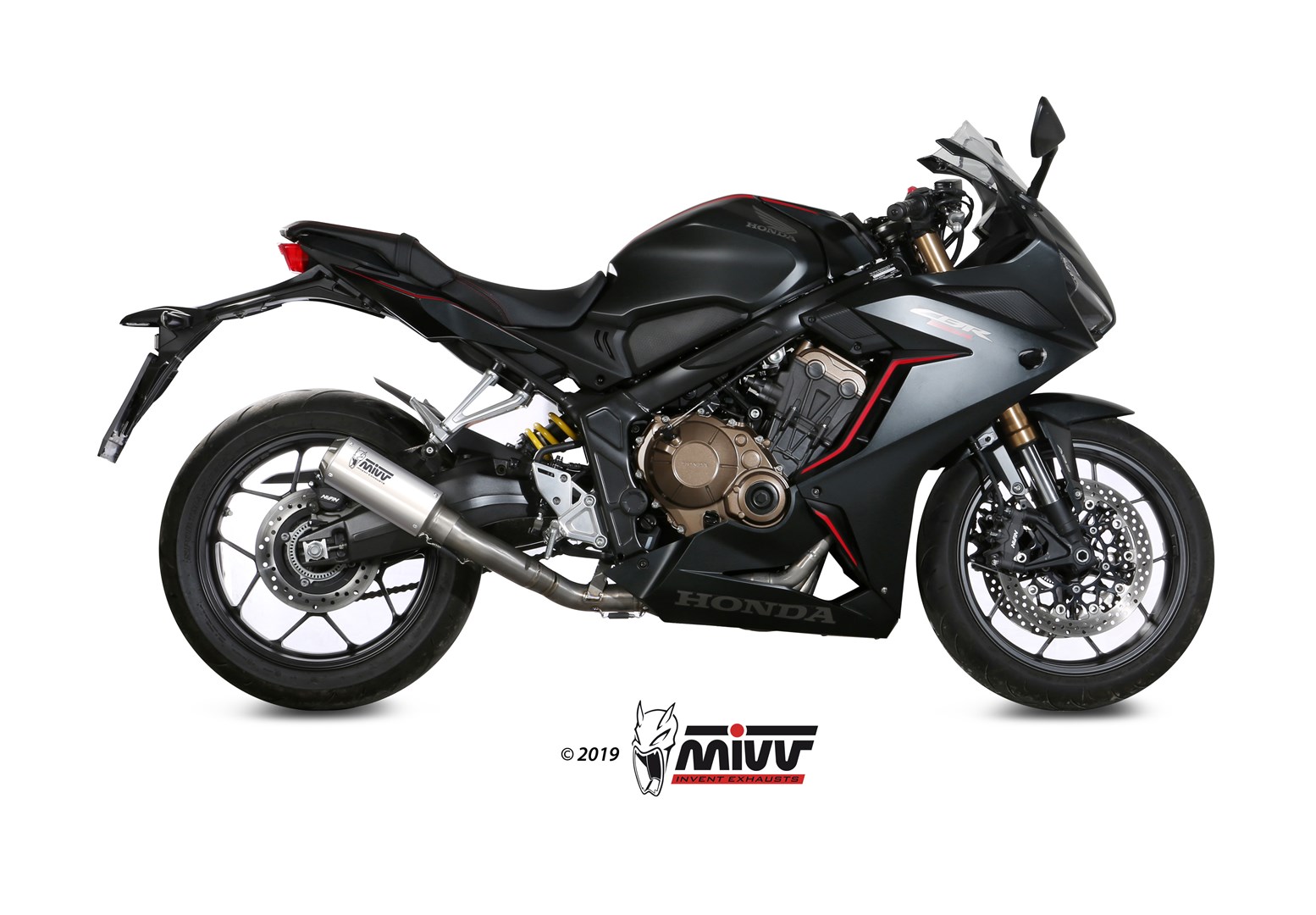 MIVV MK3 compleet uitlaatsysteem Honda CB650R / CBR650R (2019-2023) BI-1101556 4