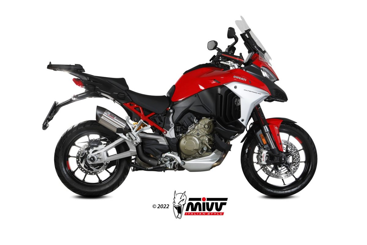 MIVV Suono Slip On uitlaat Ducati Multistrada V4 / S / Sport / Pikes Peak (2021-2024) BI-1149525001 1